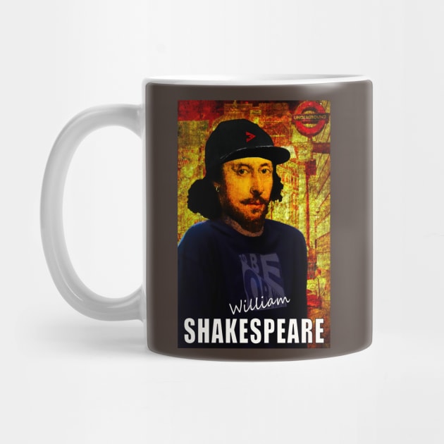 William Shakespeare as a Dude by Exile Kings 